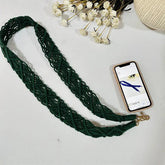 Woven Replacement Handbag Strap Widened Mobile Phone Crossbody Bag Strap Anti-lost Lanyard Charge Hub X